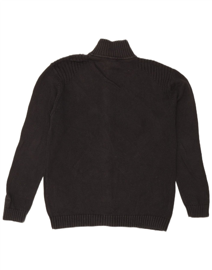 Maglione cardigan da uomo Gant XL lino nero
