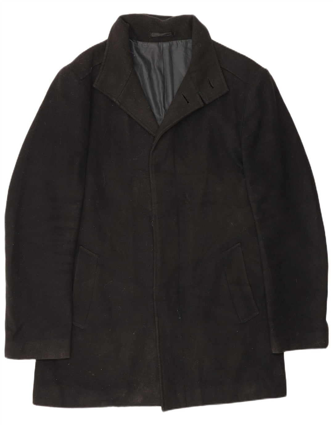 Cappotto standard da uomo Marks & Spencer UK 36 piccolo poliestere nero