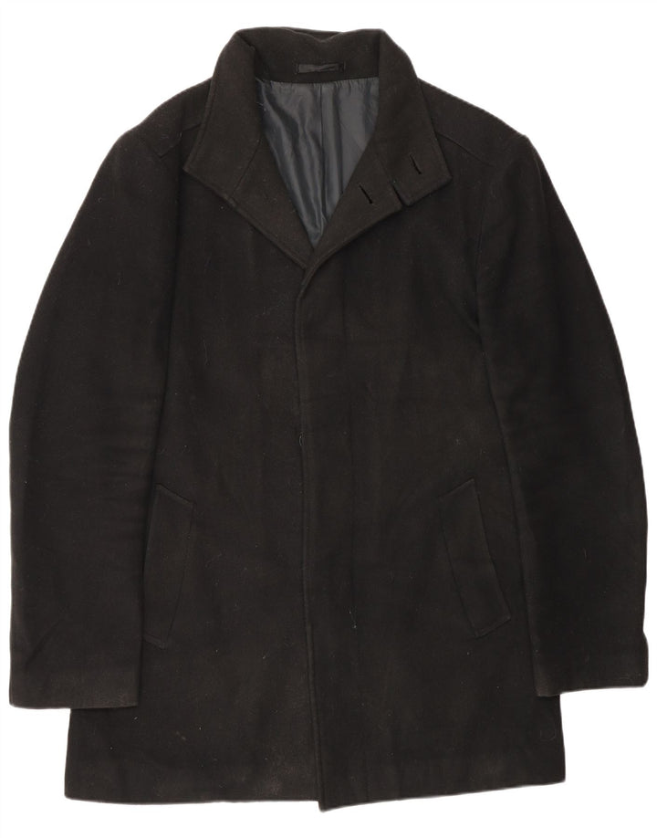 Cappotto standard da uomo Marks & Spencer UK 36 piccolo poliestere nero