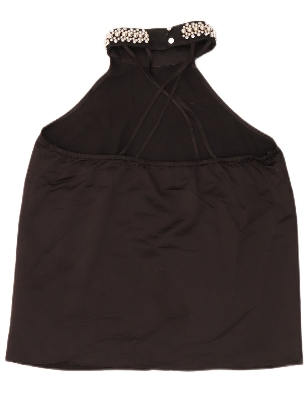 Top corto da donna Lipsy UK 12 poliestere nero medio