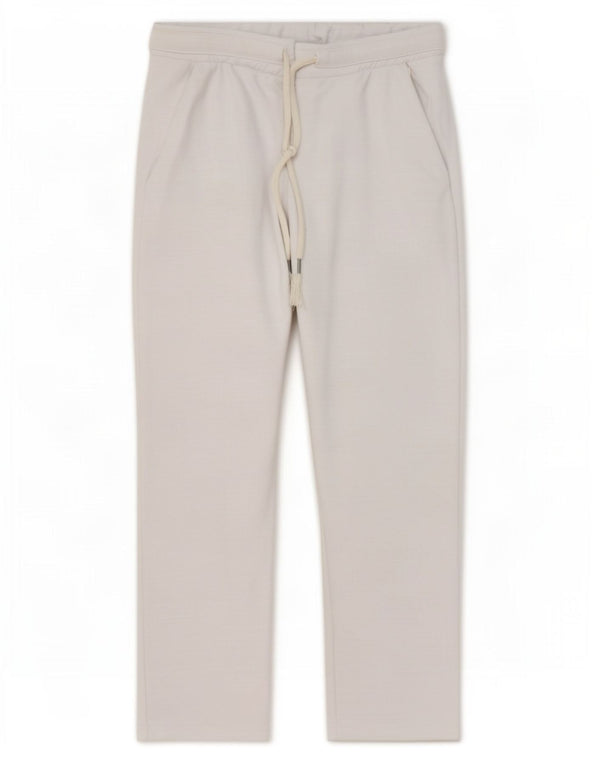 Pantaloni della tuta da donna Zara UK 10 piccoli bianchi