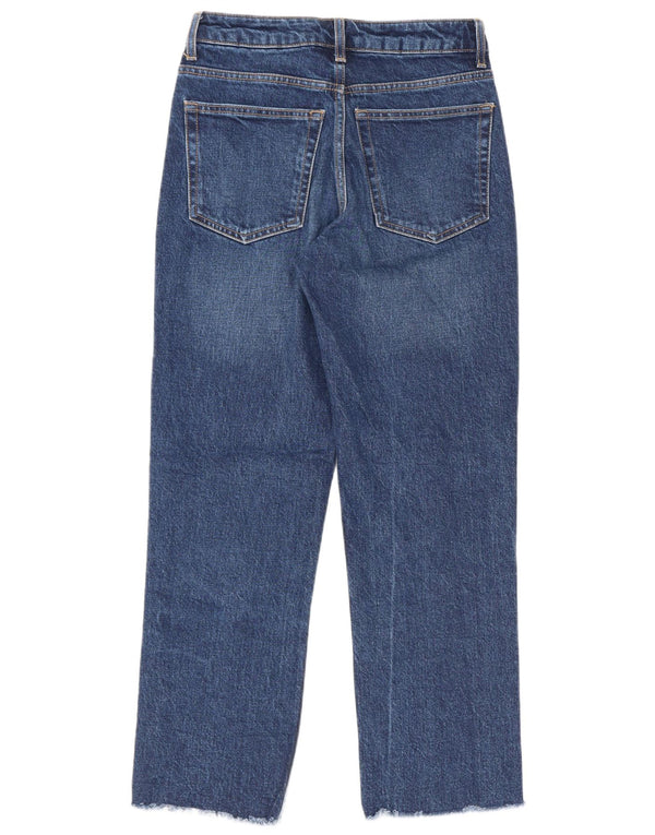 Jeans dritti da donna Topshop W25 L26 cotone blu