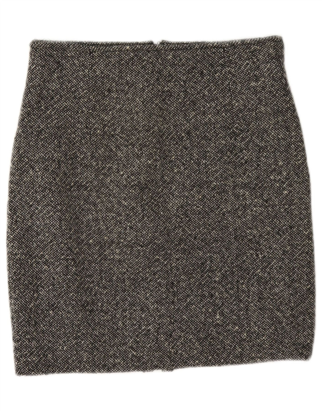 Minigonna vintage da donna W28 grigio medio