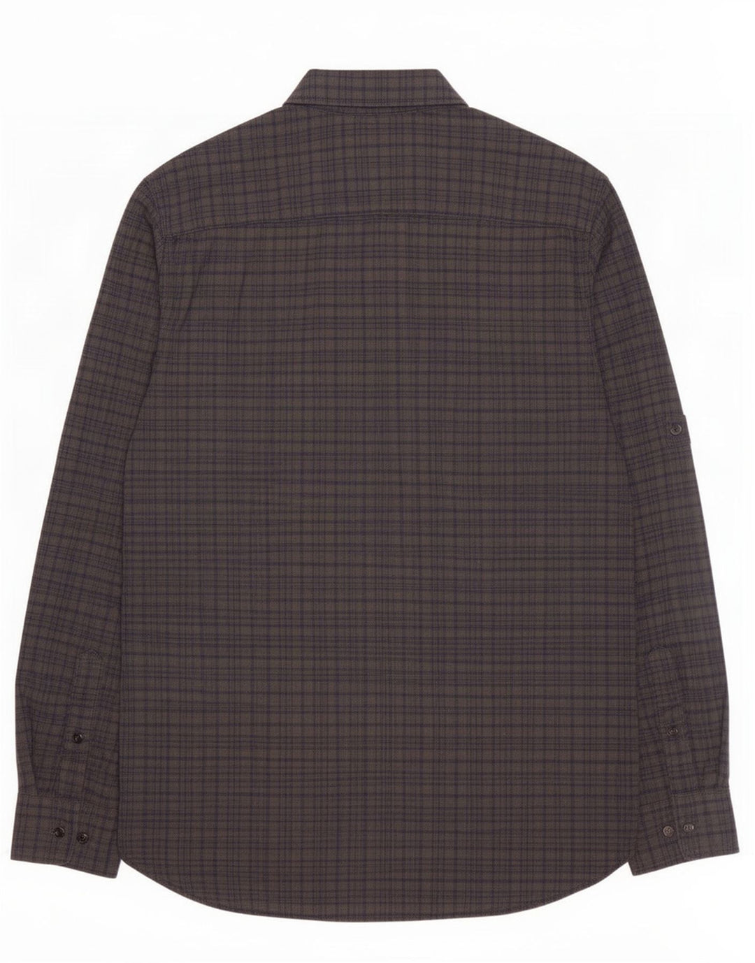 Camicia da uomo su misura Tommy Hilfiger, cotone a quadri grigi grandi