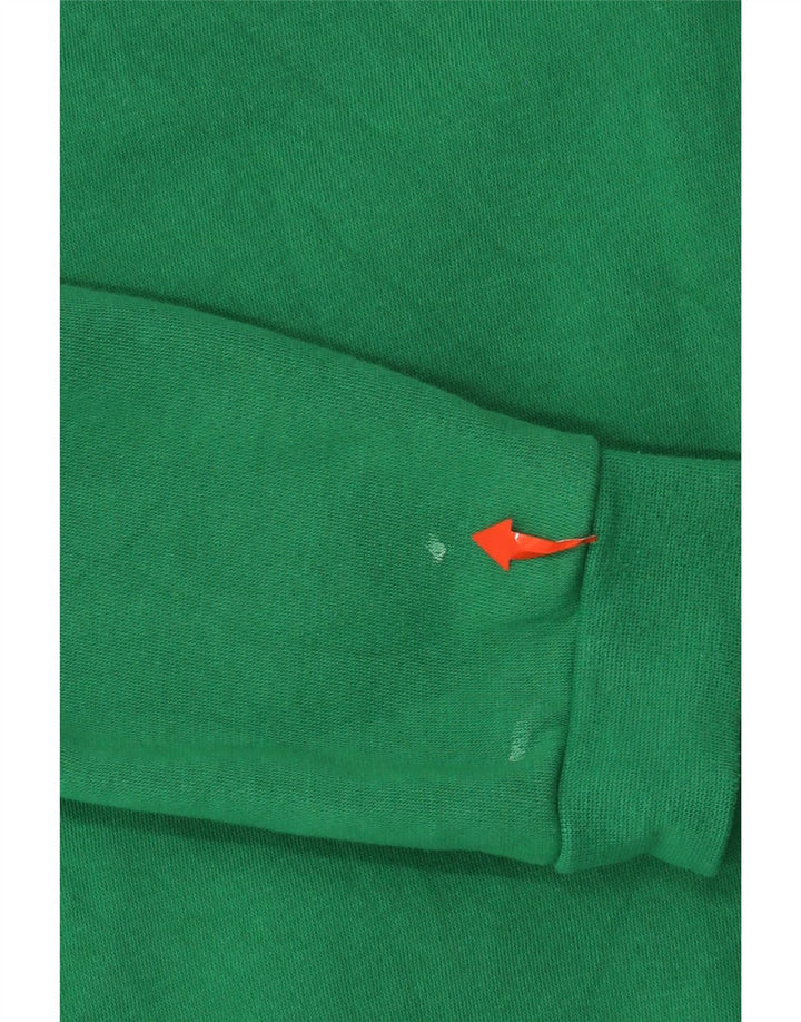 Maglione con cappuccio ADIDAS per ragazzi 11-12 anni in cotone verde