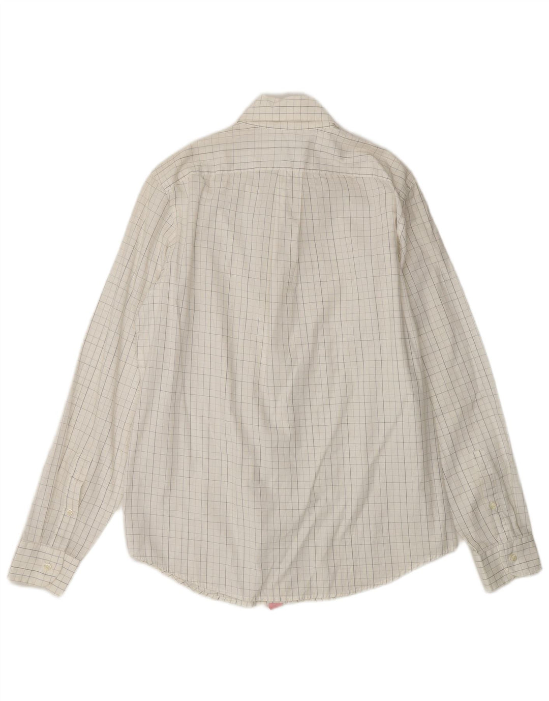 Camicia Uomo BENETTON in cotone a quadri bianchi medi