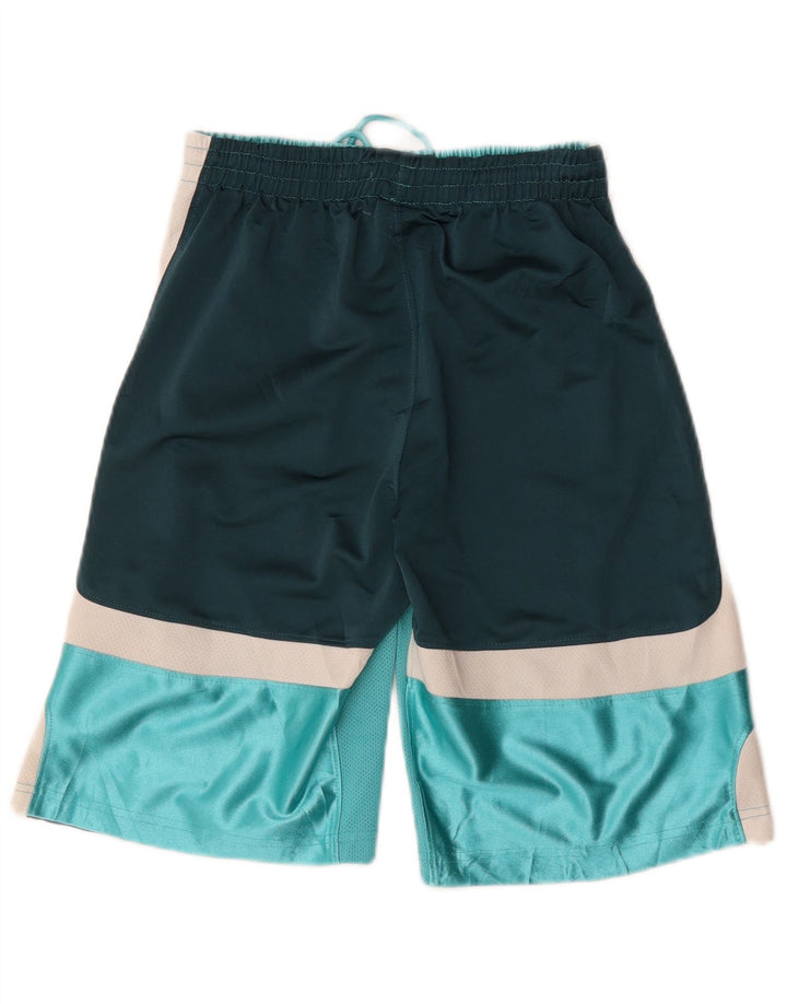 Pantaloncini sportivi Jordan da ragazzo 12-13 anni Large Verde Colourblock in poliestere