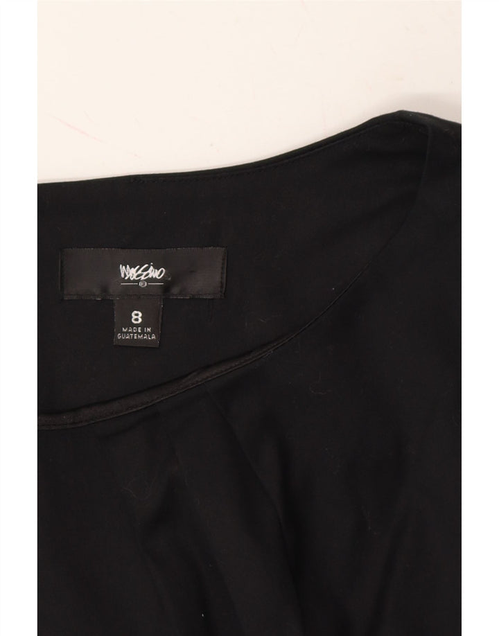 MOSSIMO Womens Sleeveless A-Line Dress US 8 Medium Black Cotton Vintage Mossimo and Second-Hand Mossimo from Messina Hembry 