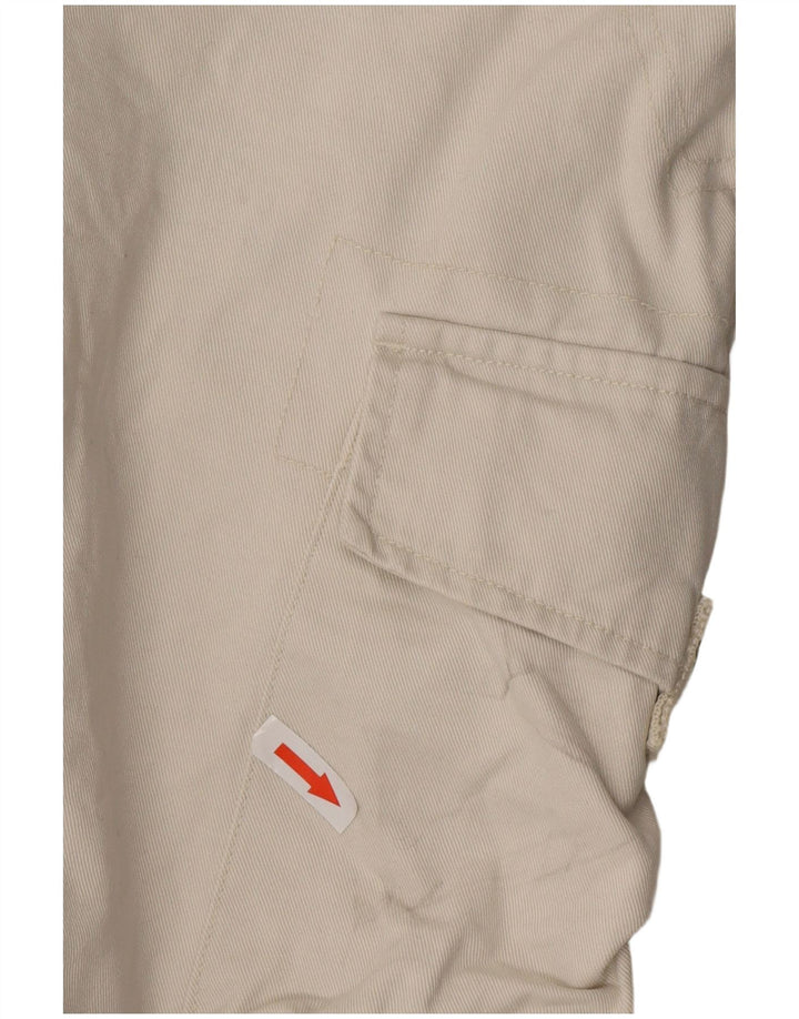 Pantaloncini cargo da uomo Izod W40 XL in cotone beige