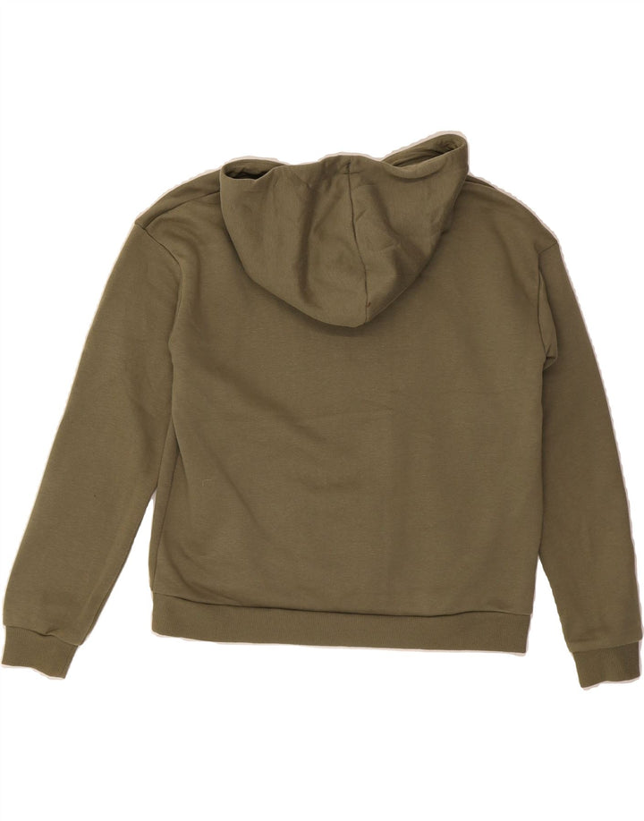 FILA Mens Hoodie Jumper XS Khaki Polyester Vintage Fila and Second-Hand Fila from Messina Hembry 