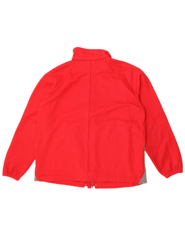 Giacca da tuta da donna Diadora UK 16 Large Rosso Colourblock Poliestere
