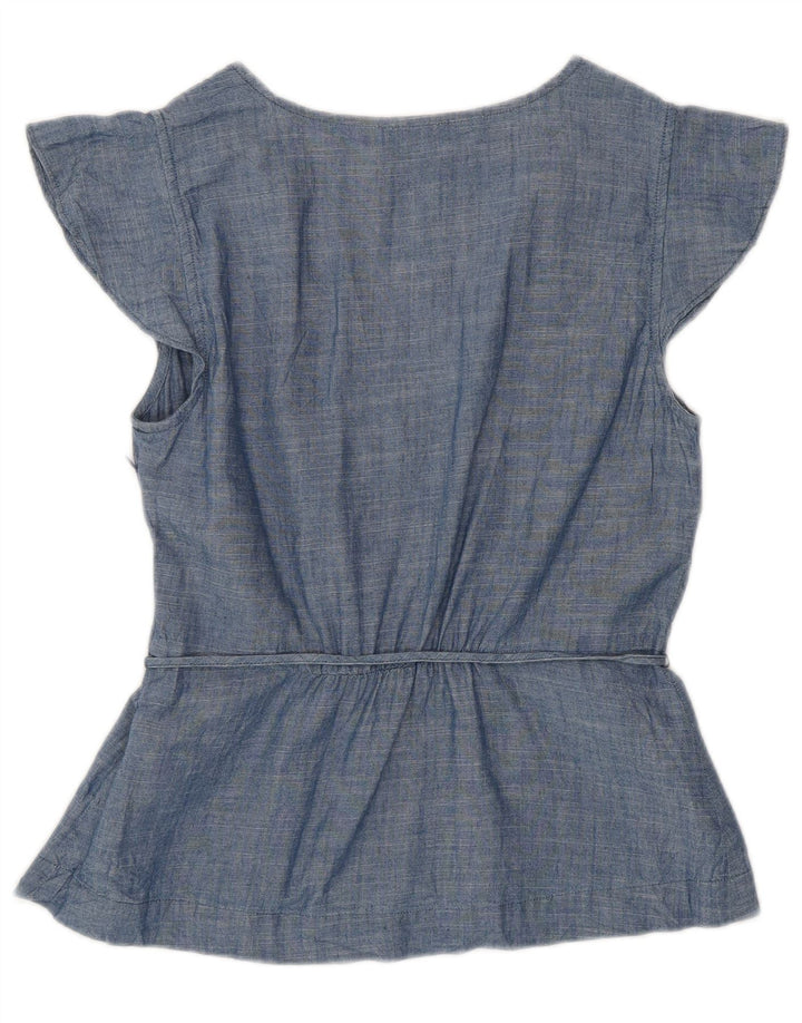 Top camicetta da donna J. CREW US 0 XS cotone blu