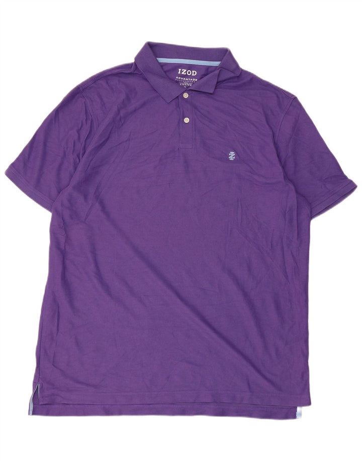 Polo da uomo IZOD XL in cotone viola