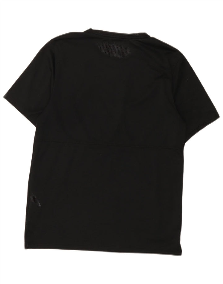 T-shirt Nike Dri Fit da uomo, piccola, in poliestere nero