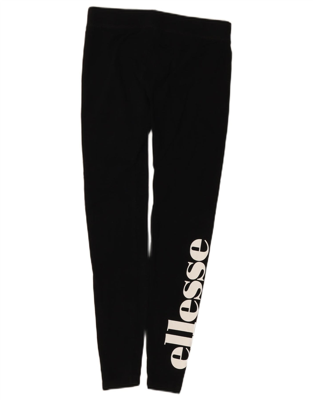 Leggings grafici da donna Ellesse UK 12 cotone nero medio