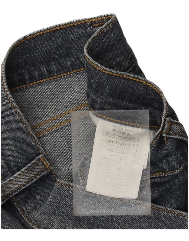 Jeans slim da uomo CARHARTT W32 L27 cotone blu