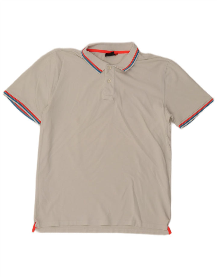 Polo da uomo Sundek XL in cotone bianco