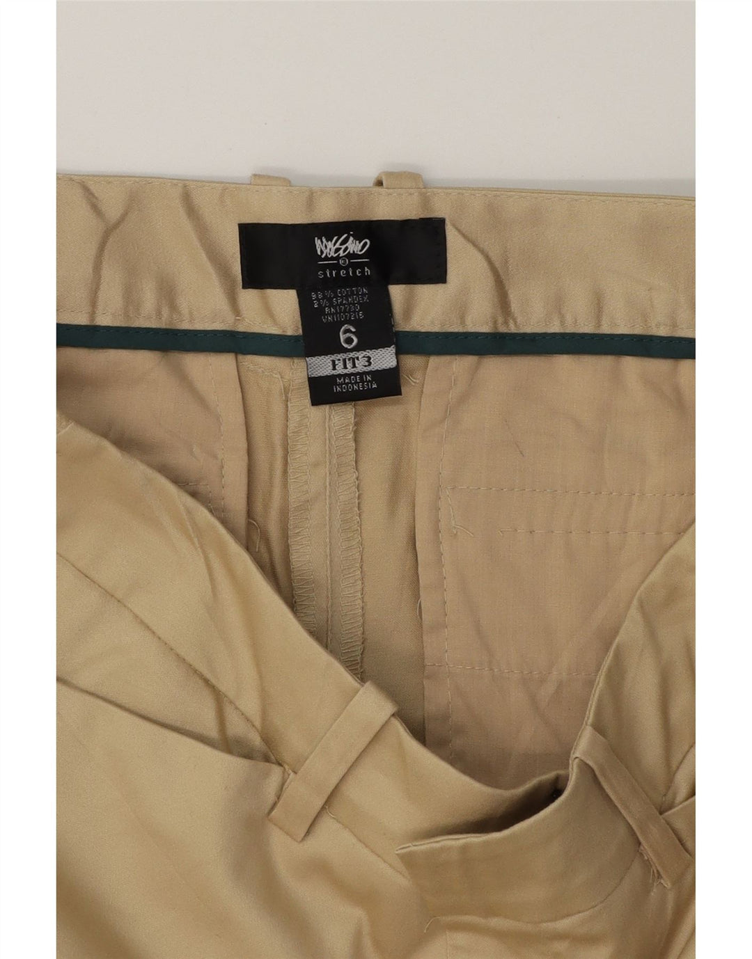 MOSSIMO Womens Casual Shorts US 6 Medium W30  Beige Cotton Vintage Mossimo and Second-Hand Mossimo from Messina Hembry 