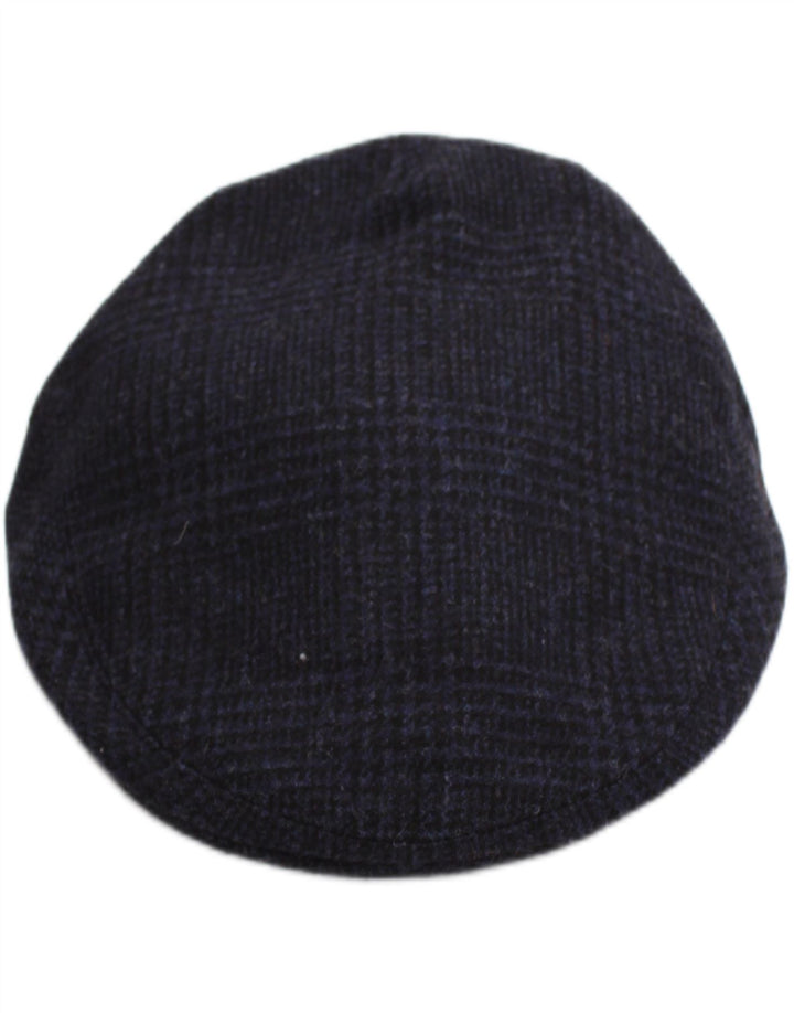 Coppola da uomo Roderick Charles XL Blu navy a quadri in lana classica