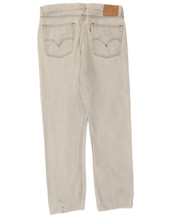 Levi's Uomo 505 Jeans dritti W38 L30 Grigi