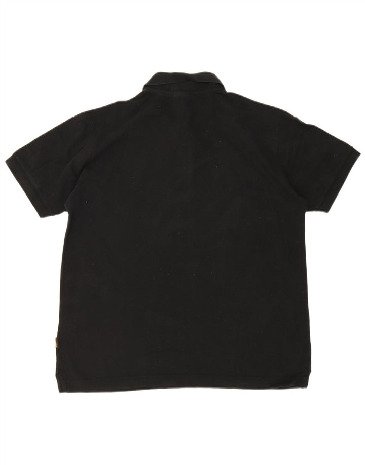 Polo da uomo Rifle media nera