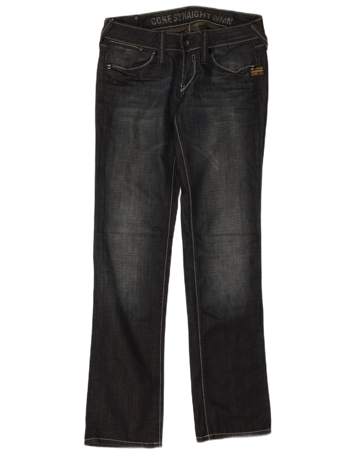 Jeans dritti da donna G-Star W28 L32 cotone blu navy