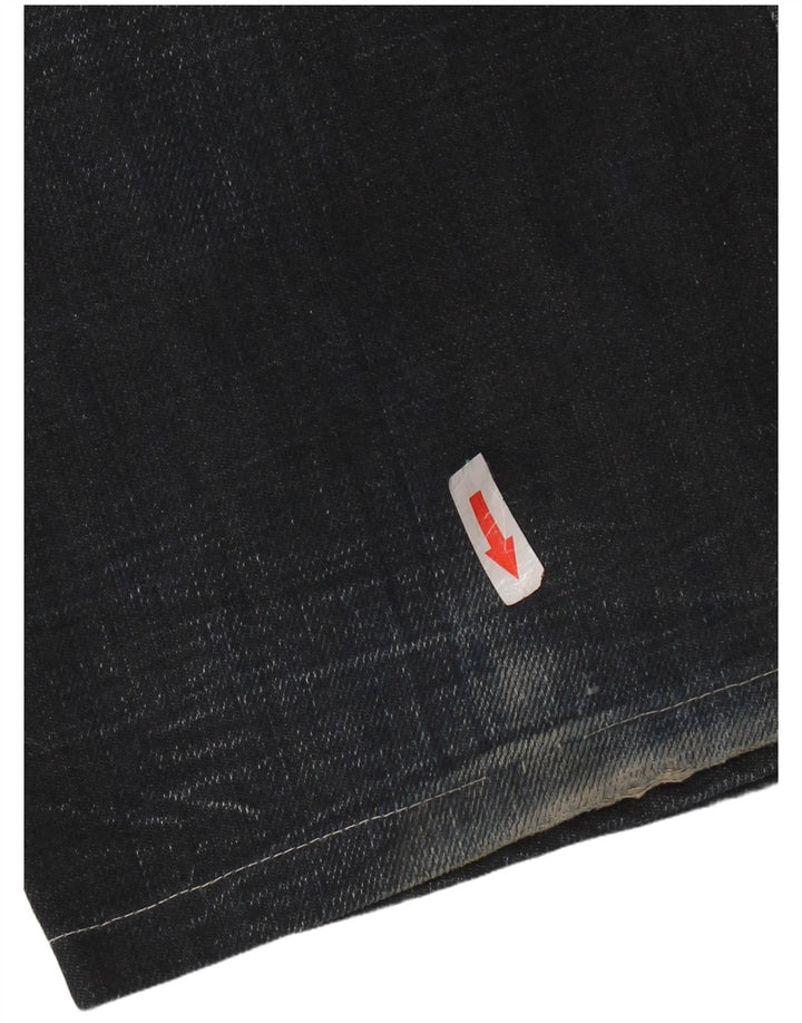 JACK & JONES Jeans dritti da uomo W32 L34 cotone blu navy