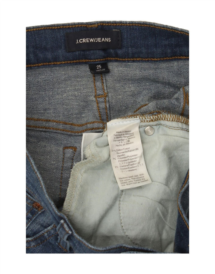 J. CREW Womens Denim Shorts W25 XS Blue Cotton Vintage J. Crew and Second-Hand J. Crew from Messina Hembry 