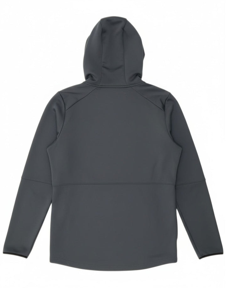 Felpa con cappuccio da uomo Under Armour piccola in poliestere grigio
