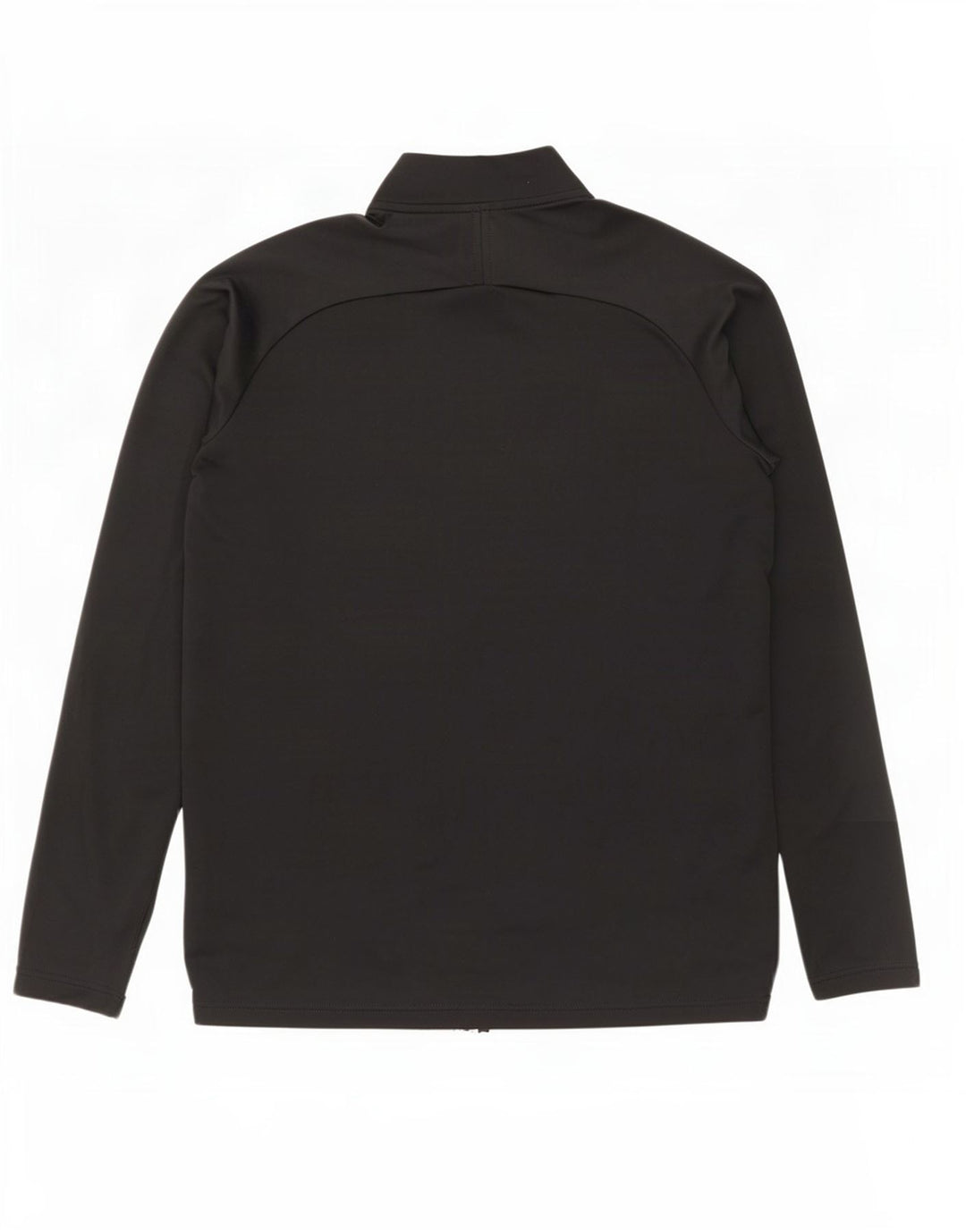 Maglia da tuta Nike Dri Fit con zip e collo pullover da uomo, poliestere nero medio