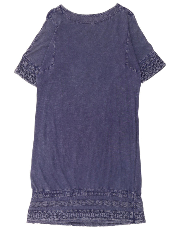 Abito a trapezio da donna White Stuff UK 12 Cotone medio blu navy
