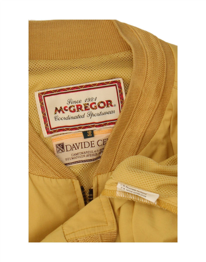 Giubbotto bomber da uomo McGregor IT 56 3XL Poliestere giallo