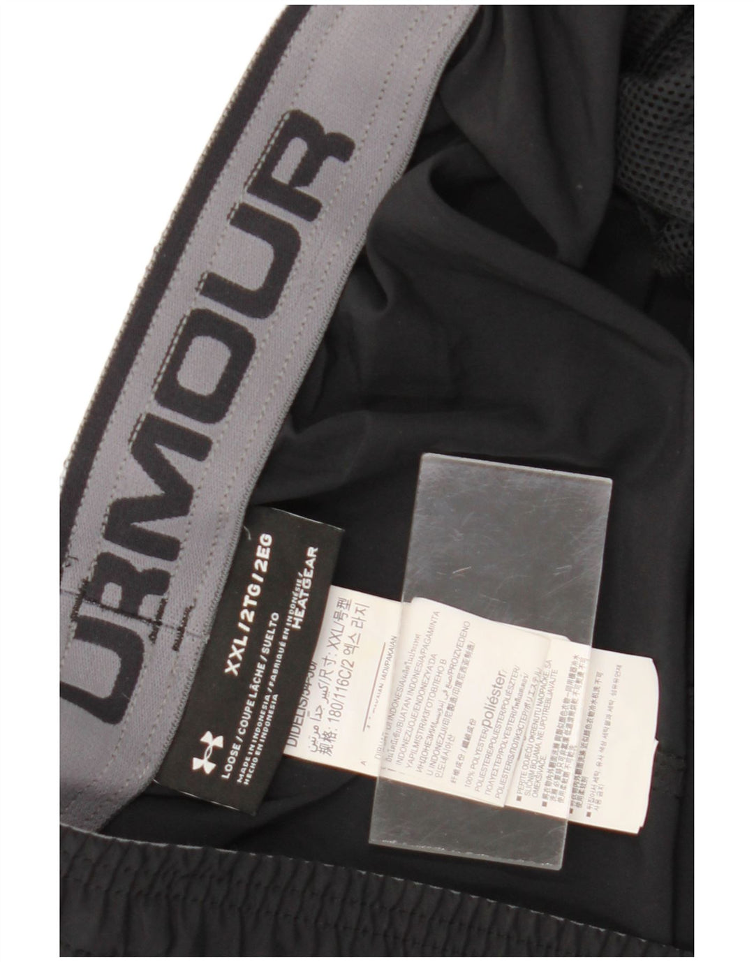 Pantaloncini sportivi Under Armour da uomo Heat Gear 2XL poliestere nero