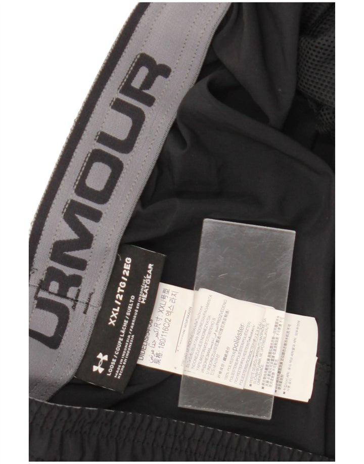 Pantaloncini sportivi Under Armour da uomo Heat Gear 2XL poliestere nero