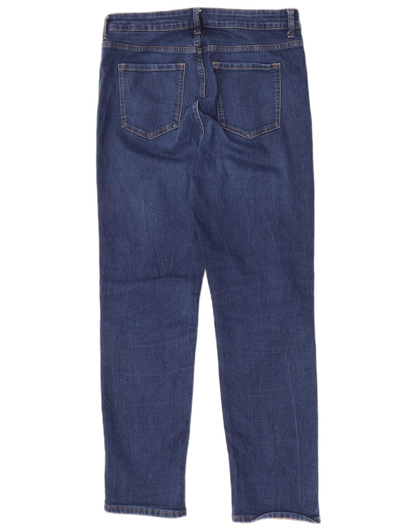 Marks & Spencer Jeans dritti da donna The Sienna UK 14 Large W32 L30 Blu
