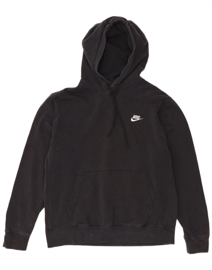 Felpa con cappuccio da uomo Nike Large nera