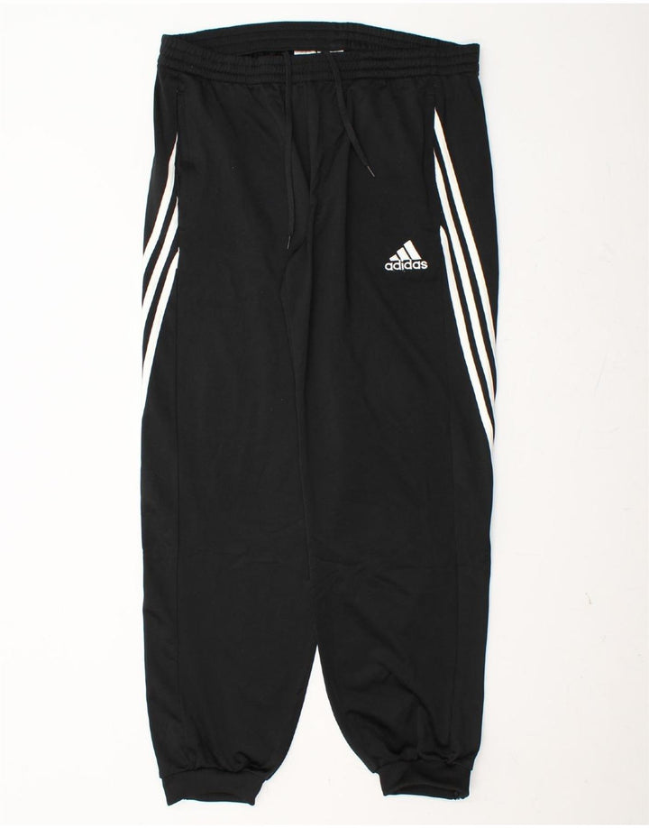 Pantaloni da tuta da uomo ADIDAS Joggers grandi neri in poliestere