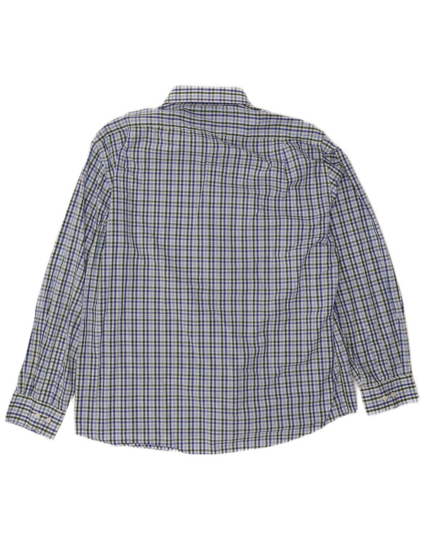 DOCKERS Mens Fitted Shirt Size 17 1/2 XL Multicoloured Check Cotton