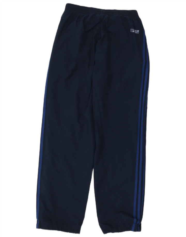 Pantaloni da tuta da uomo Adidas UK 40/42 Poliestere blu navy medio