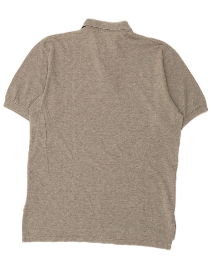 Polo Ralph Lauren da uomo in cotone grigio medio