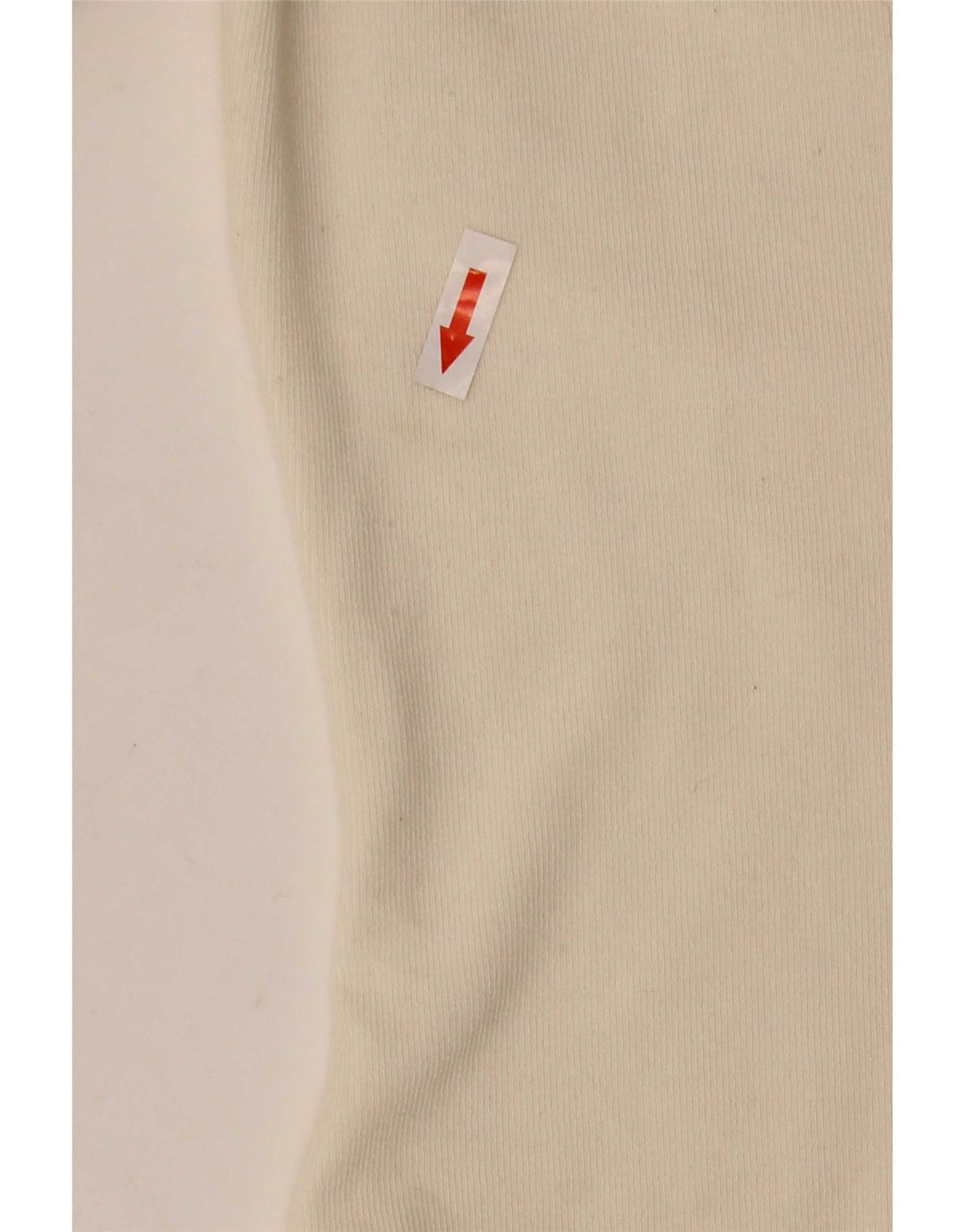 Body a maniche lunghe da donna Zara UK 12 medio bianco sporco