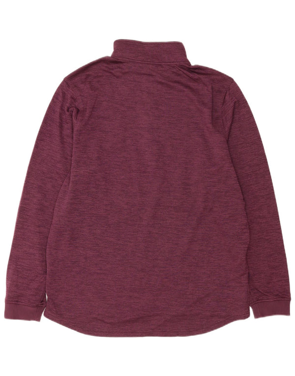 Under Armour Mens Cold Gear Loose Fit Pullover Tracksuit Top Large Burgundy