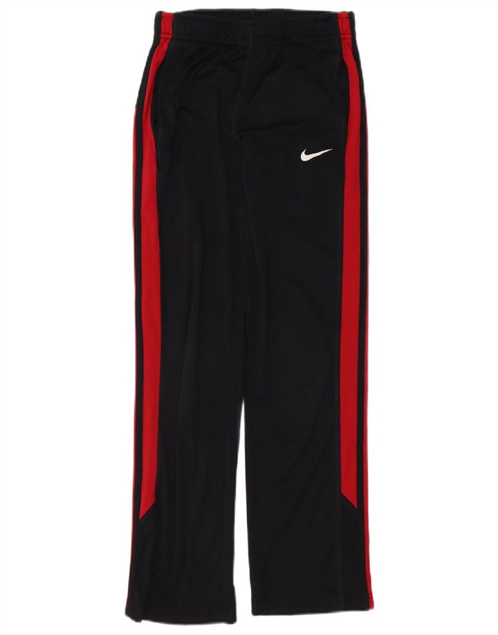 Pantaloni da tuta regolari Nike da ragazzo 12-13 anni Large Black Colourblock
