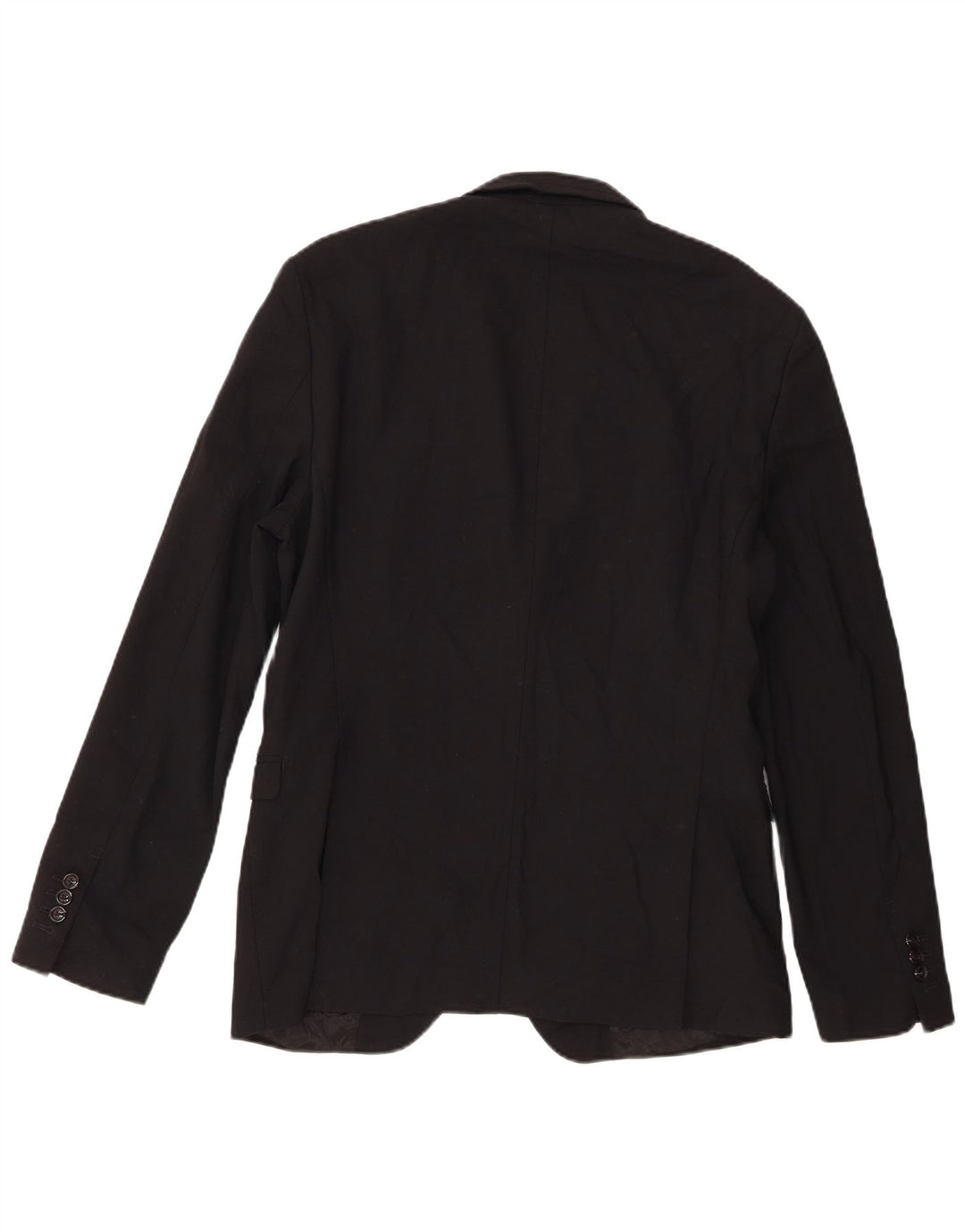 Giacca blazer a 2 bottoni da uomo Zara EU 52 3XL poliestere nero