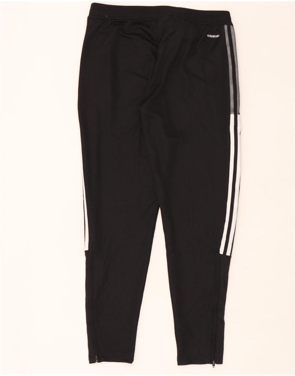 Pantaloni da tuta Adidas Aeroready da donna UK 12/14 Medium Nero Poliestere
