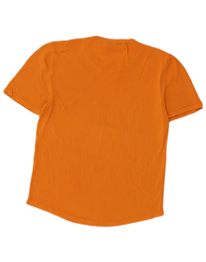 T-shirt Zara da donna Top UK 12 arancione medio