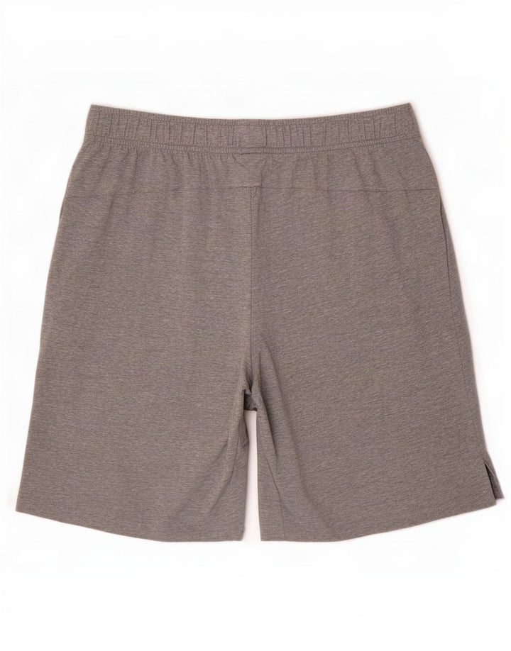 Pantaloncini sportivi Nike Dri Fit da uomo in cotone grigio medio