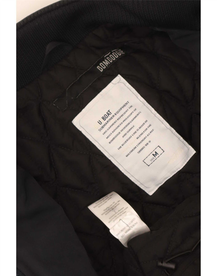 Bomboogie Bomber imbottito da uomo UK 38 poliestere nero medio