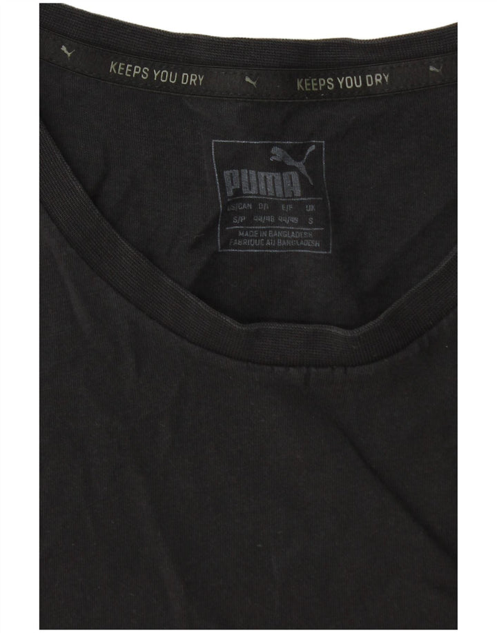 Maglietta Puma da uomo Top Small Nera