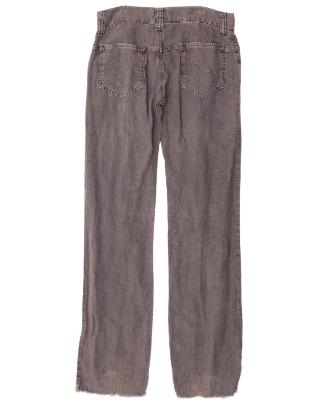 Pantaloni casual dritti da donna Dolce & Gabbana IT 44 medio W30 L34 Grigio